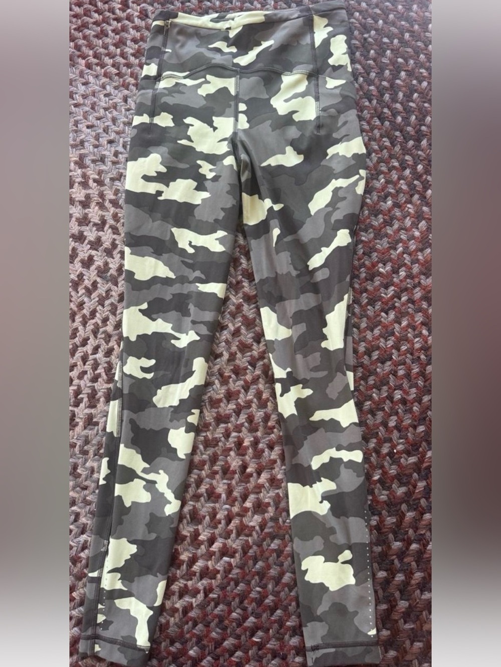 Lululemon Wunder Under Hi-Rise Camo Leggings Sz 6